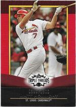 2011 Topps Triple Threads #81 Matt Holliday