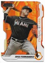 2014 Stadium Club Future Stars Die-Cuts #FS-1 Jose Fernandez