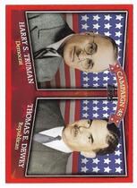 2008 Topps Historical Campaign Match-Ups #HCM-1948 Harry S Truman|Thomas Dewey