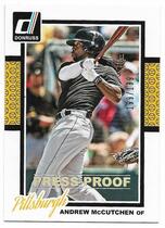 2014 Donruss Silver Press Proof Series 2 #324 Andrew Mccutchen