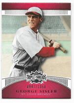 2010 Topps Triple Threads #99 George Sisler