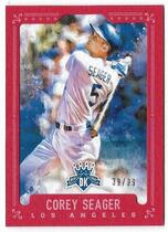 2017 Panini Diamond Kings Framed Red #69 Corey Seager
