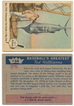 1959 Fleer Ted Williams #54 Ted Williams