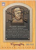 2012 Panini Cooperstown Bronze History #73 Wilbert Robinson