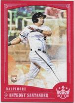 2018 Panini Diamond Kings Framed Red #87 Anthony Santander