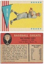 1961 Fleer Base Set #12 Max Carey