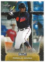 2020 Leaf Draft Gold #02 Ronald Acuna