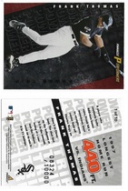 1998 Pinnacle Performers Power Trip #1 Frank Thomas