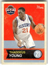 2011 Panini Past and Present #75 Thaddeus Young