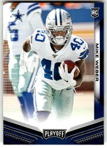 2019 Playoff Base Set #290 Mike Weber