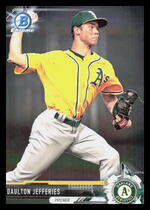 2017 Bowman Chrome Draft #BDC-123 Daulton Jefferies