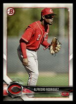 2018 Bowman Prospects #BP26 Alfredo Rodriguez