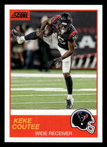 2019 Score Base Set #45 Keke Coutee