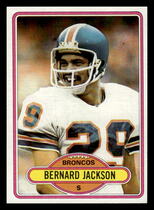 1980 Topps Base Set #521 Bernard Jackson