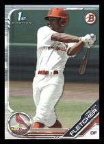 2019 Bowman Draft #BD-174 Trejyn Fletcher