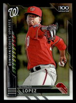 2016 Bowman Chrome Scouts Top 100 Updates #BSU-RL Reynaldo Lopez