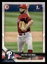 2018 Bowman Draft #BD-96 Colton Eastman