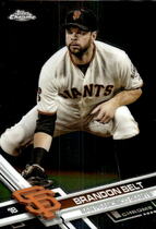 2017 Topps Chrome #176 Brandon Belt