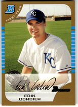 2005 Bowman Gold #207 Erik Cordier