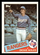 1985 Topps Base Set #149 Dickie Noles