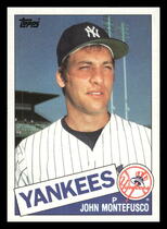 1985 Topps Base Set #301 John Montefusco