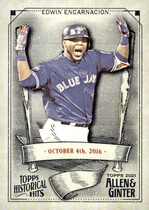 2021 Topps Allen & Ginter Historic Hits #HH-26 Edwin Encarnacion