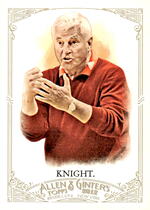 2012 Topps Allen and Ginter #19 Bob Knight