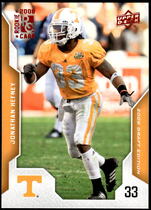 2008 Upper Deck Draft Edition Draft Exclusives Red #53 Jonathan Hefney