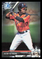 2017 Bowman Chrome Draft #BDC-22 Jacob Heyward