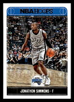 2017 Panini NBA Hoops #198 Jonathon Simmons