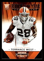 2014 Panini Contenders Rookie of the Year Contenders #ROY-17 Terrance West
