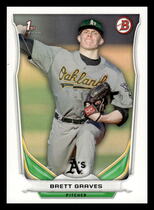 2014 Bowman Draft #DP73 Brett Graves