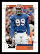 2019 Score Base Set #372 Jachai Polite