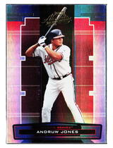 2005 Playoff Absolute Mem. #1 Andruw Jones