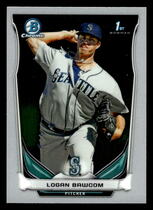 2014 Bowman Chrome Prospects Series 2 #BCP81 Logan Bawcom