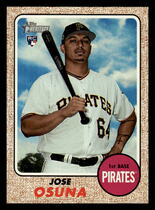 2017 Topps Heritage High Number #691 Jose Osuna