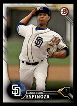 2016 Bowman Draft Picks and Prospects #BD-140 Anderson Espinoza