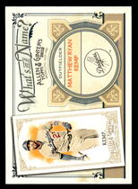 2012 Topps Allen and Ginter Whats in a Name #WIN22 Matthew Ryan Kemp