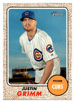 2017 Topps Heritage #31 Justin Grimm