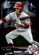 2017 Bowman Chrome Prospects #BCP71 T.J. Friedl