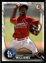 2016 Bowman Draft Picks and Prospects #BD-163 Ronnie Williams