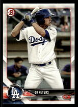 2018 Bowman Prospects #BP31 Dj Peters