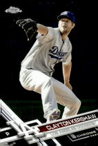 2017 Topps Chrome #25 Clayton Kershaw