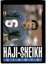 1985 Topps Base Set #116 Ali Haji-Sheikh