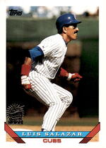 1993 Topps Base Set #21 Luis Salazar