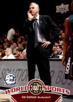 2010 Upper Deck World of Sports #363 Jim Calhoun