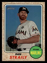 2017 Topps Heritage High Number #547 Dan Straily