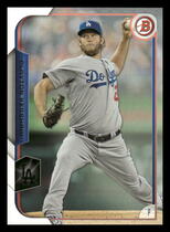 2015 Bowman Base Set #1 Clayton Kershaw