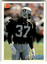 1993 Bowman Base Set #338 James Trapp