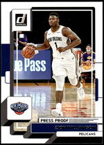 2022 Donruss Base Set #164 Zion Williamson